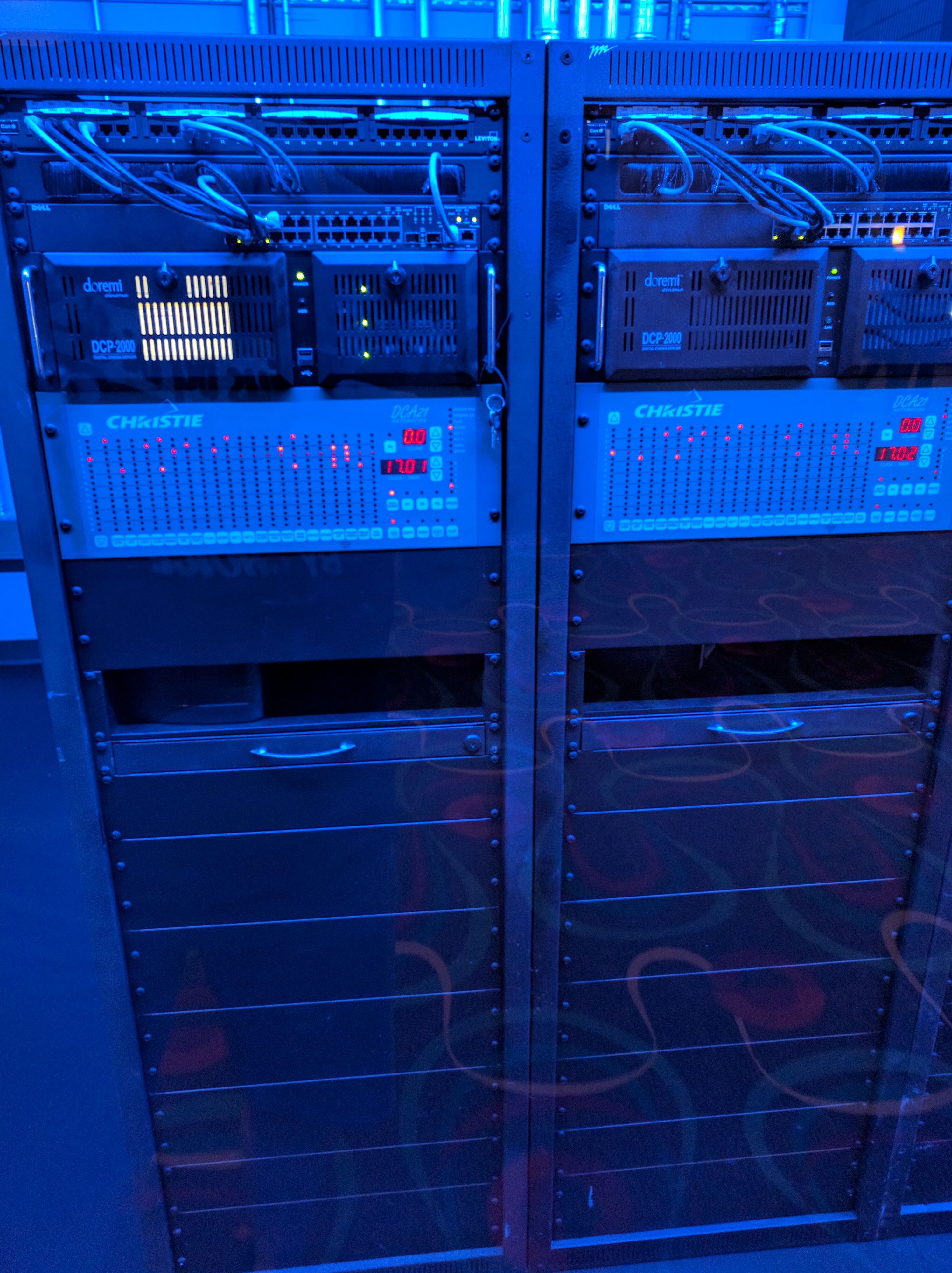 Professional server infrastructure